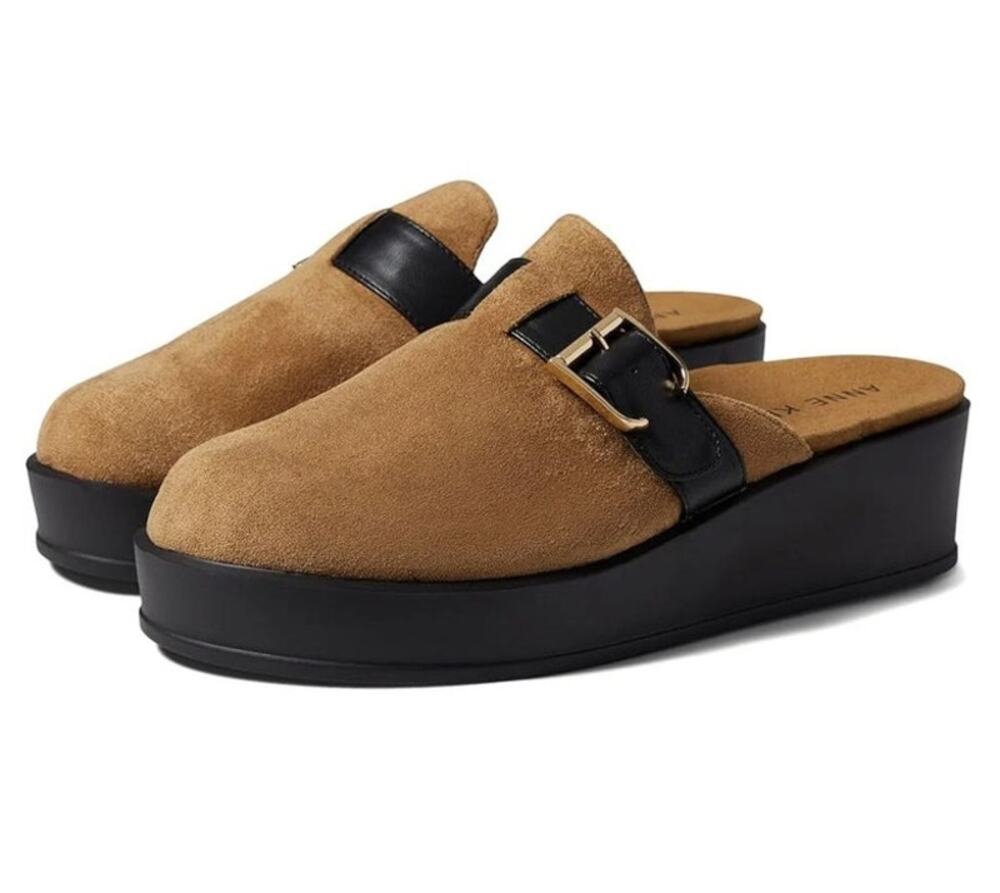 ANNE KLEIN Platform Clog Sz 8.5M